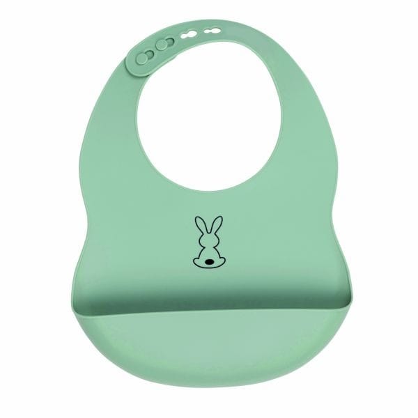 Nattou Bavoir en Silicone Vert