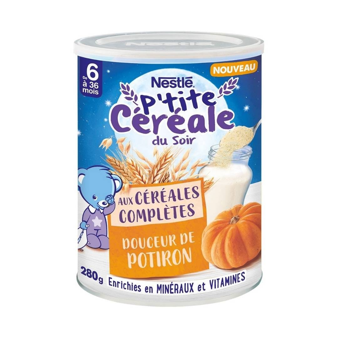Nestlé P’tite Céréale du Soir – Douceur de Potiron