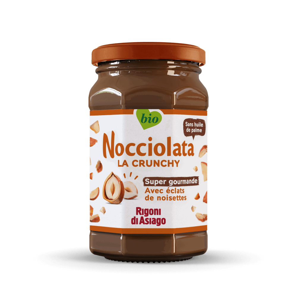Nocciolata La Crunchy Super gourmande aux éclats de noisettes