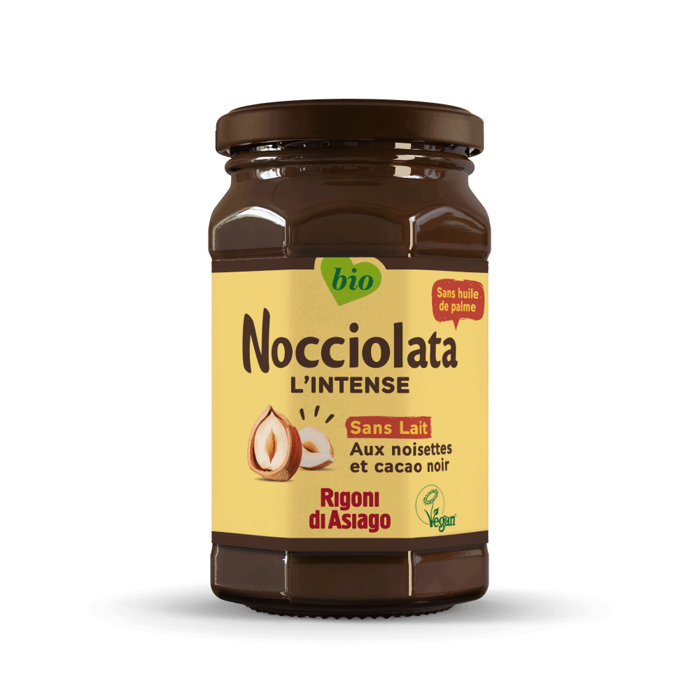 Nocciolata L’intense Sans Lait aux Noisettes et Cacao Noir