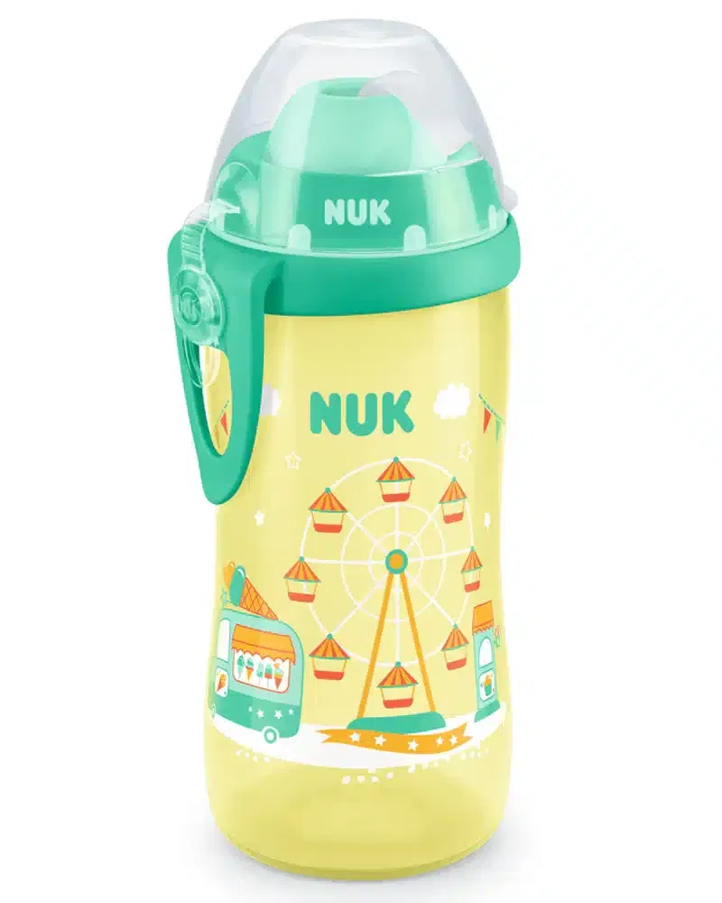 Nuk Flexi Cup avec paille 12m+ 300ml – Vert
