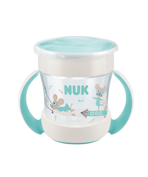 Nuk Mini Magic Cup 360° avec anses 160 ml – Vert