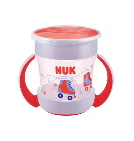 Nuk Mini Magic Cup 360° avec anses 160 ml – Rouge