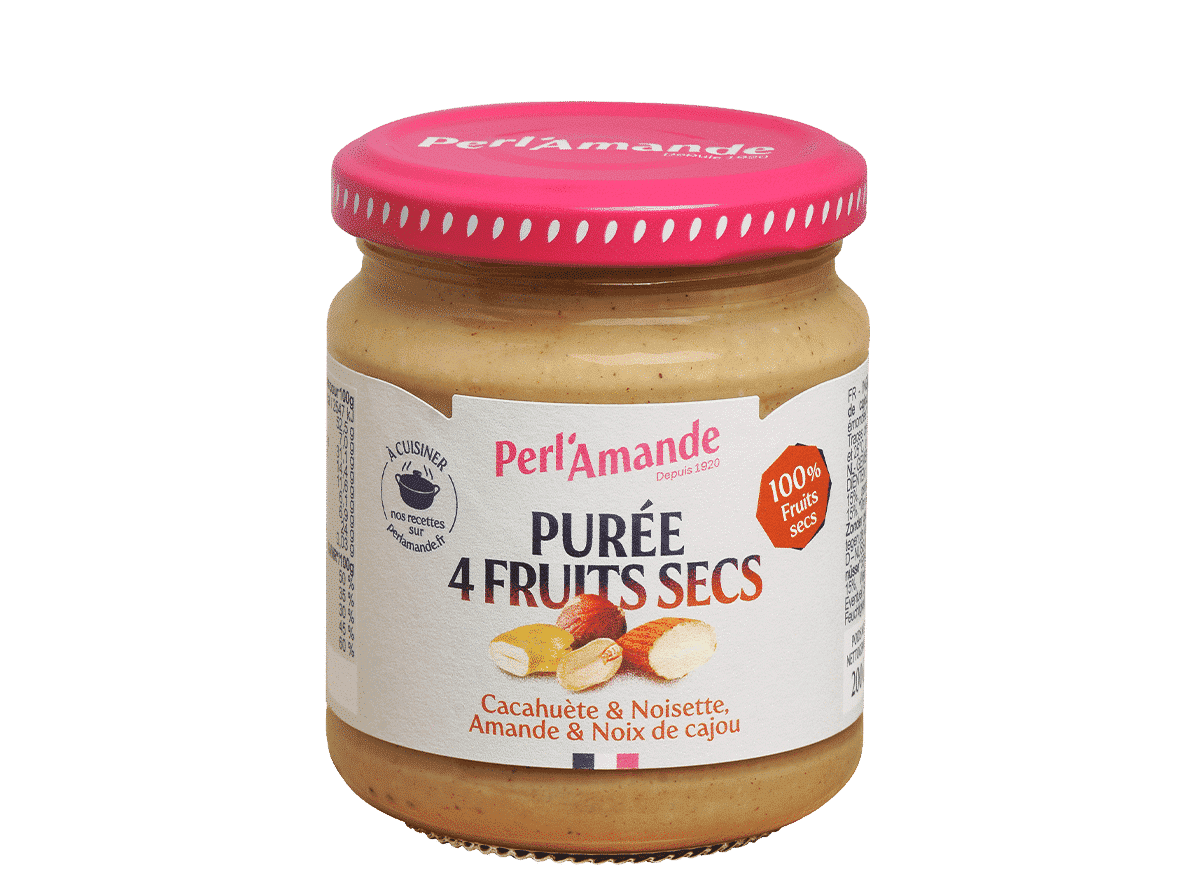 Perl’Amande Purée 4 Fruits Secs Bio 200g