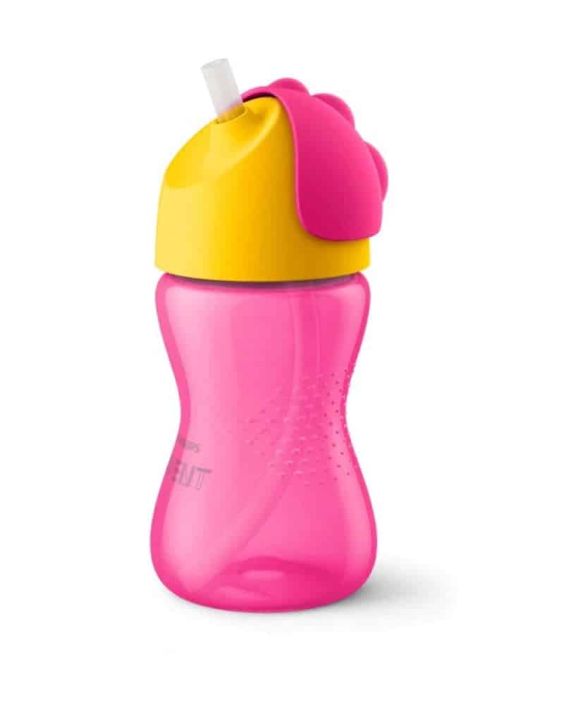 Philips Avent Tasse Paille 12m+ Rose