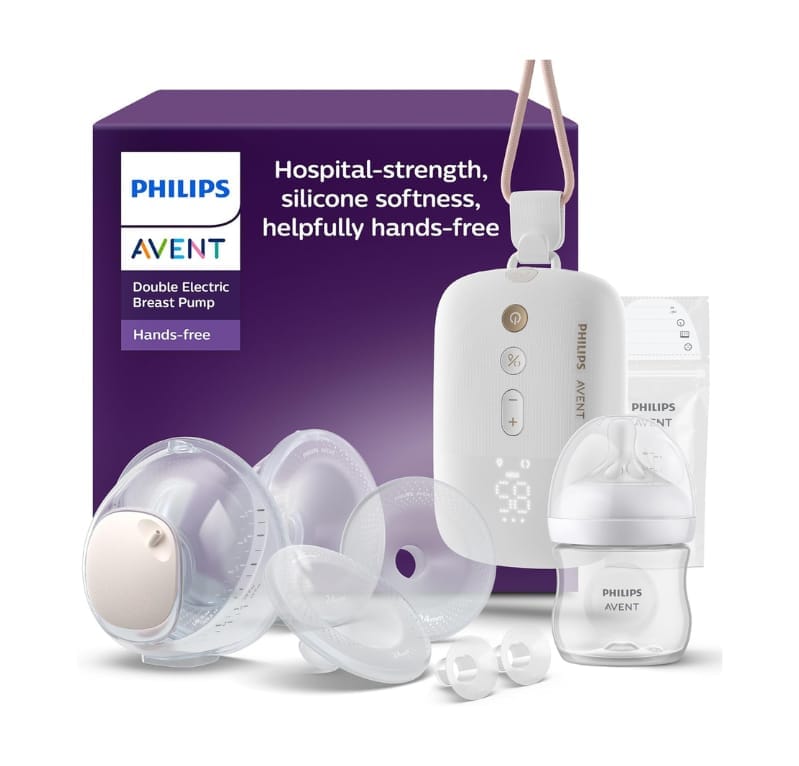 Philips Avent Tire-lait Electrique Double – Main Libre Qualité Hospitalier