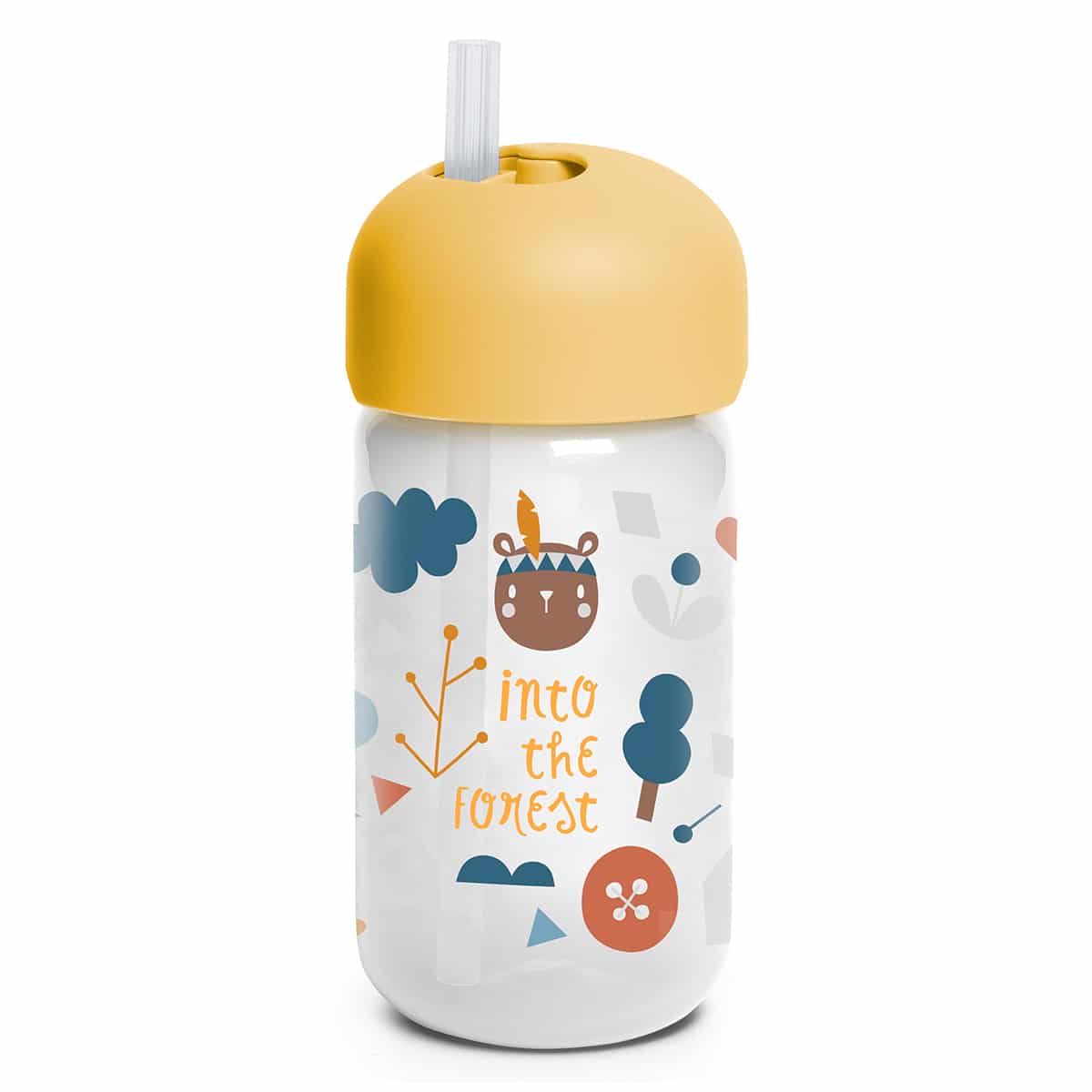 Suavinex Tasse à paille Jaune 340ml 18mois+