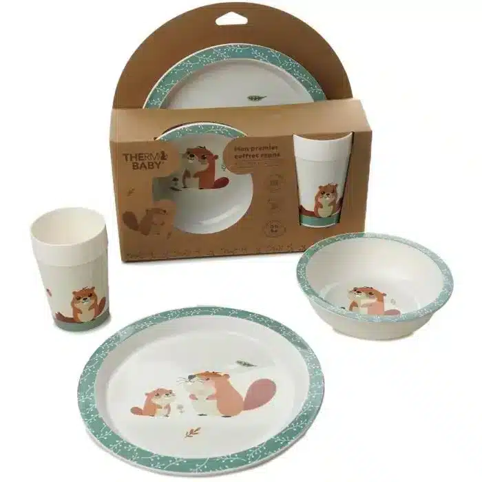 Thermobaby Mon Premier Coffret Repas Micro-ondes – Castor