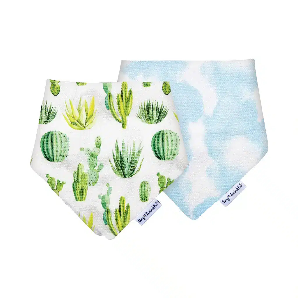 Tiny Twinkle Bavoir Bandana Cactus 3m+