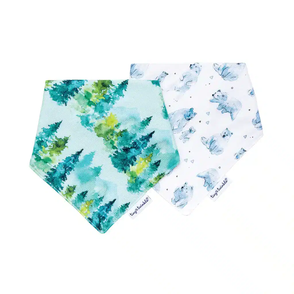 Tiny Twinkle Bavoir Bandana Forest 3m+