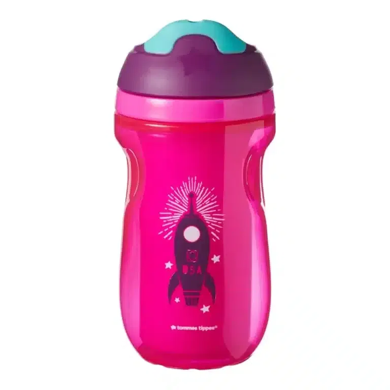 Tommee Tippee Tasse à Bec Isotherme Rose +12m
