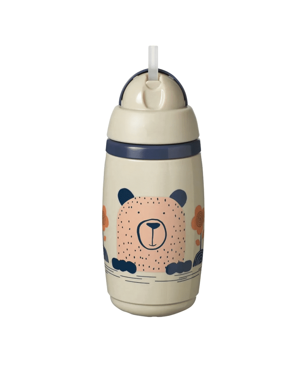 Tommee Tippee Tasse Isotherme à Paille SuperStar 266ml – Gris