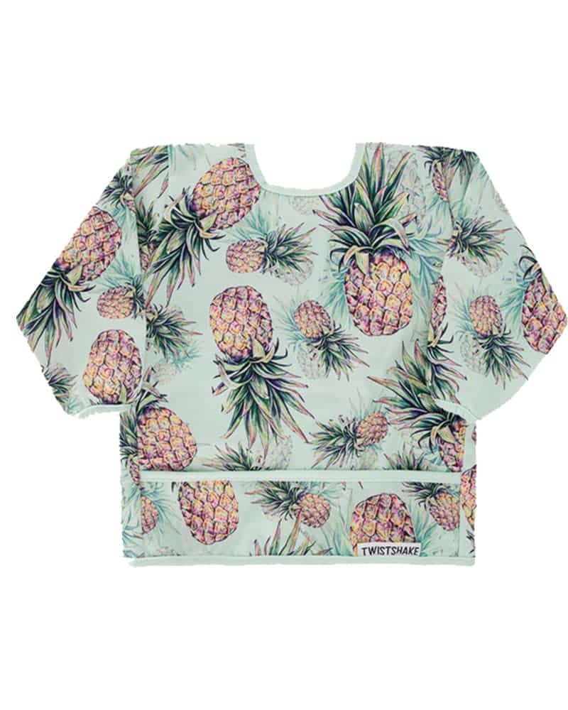 Twistshake Bavoir à manches longues Ananas