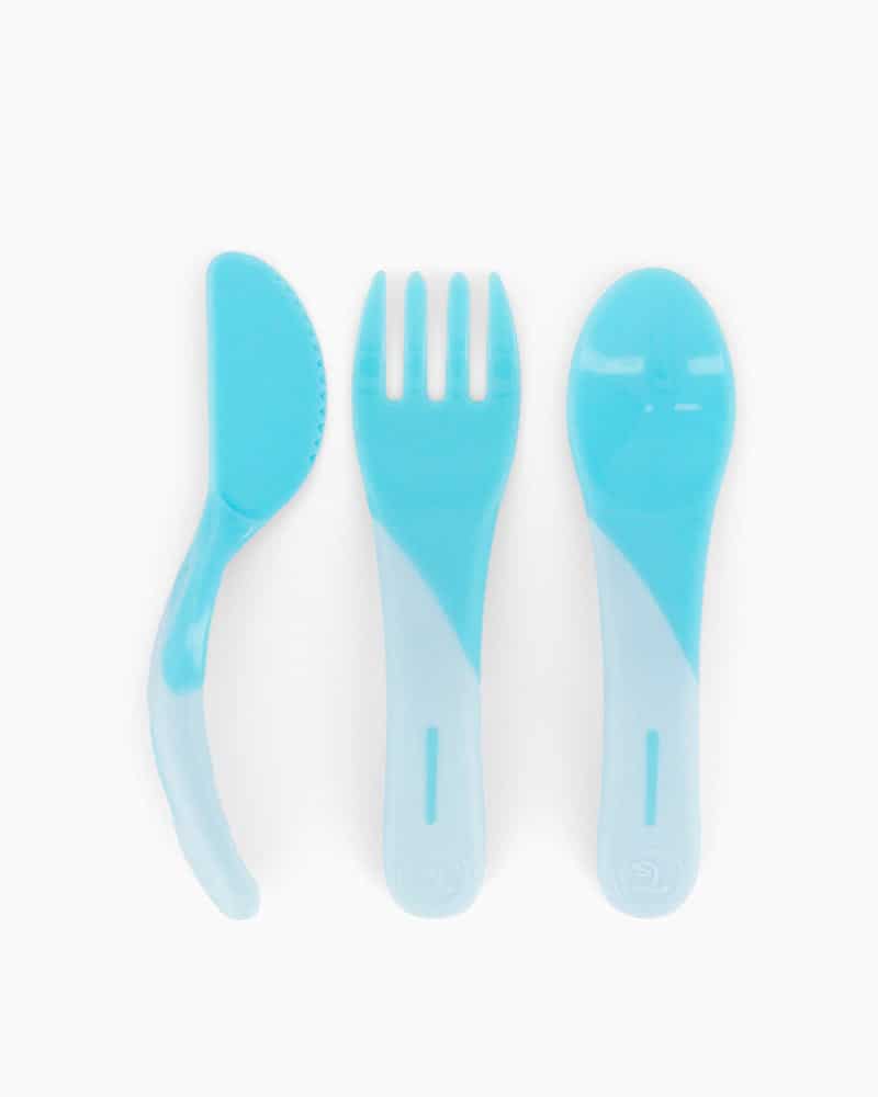 Twistshake Couverts d’apprentissage Bleu