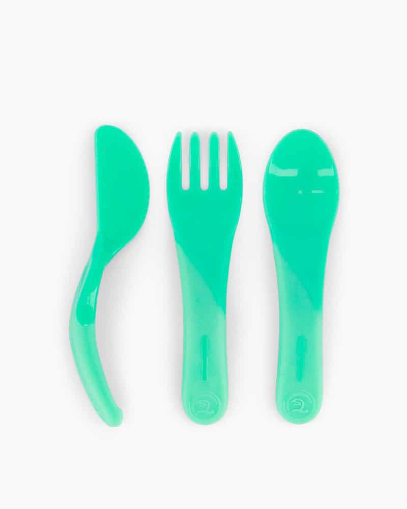Twistshake Couverts d’apprentissage Vert