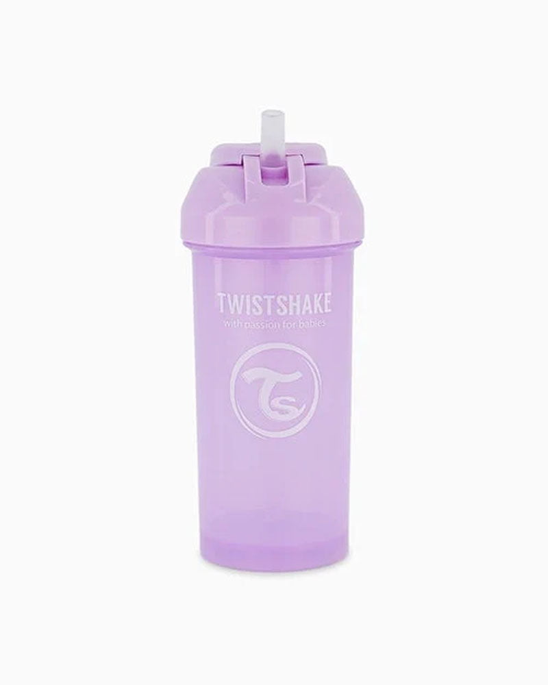 Twistshake Gourde à Paille 360ml Violet