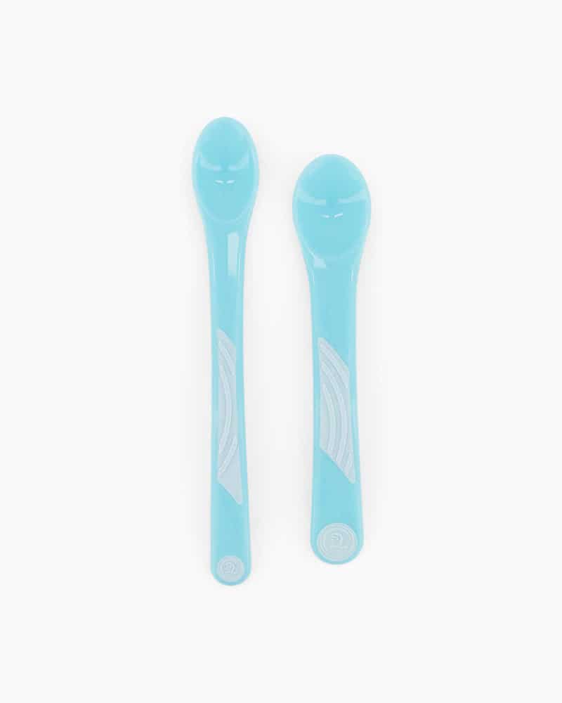 Twistshake Lot de 2 Cuillères d’apprentissage Bleu