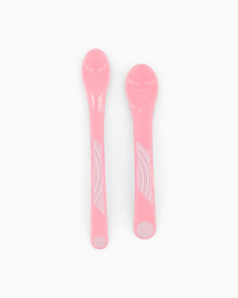 Twistshake Lot de 2 Cuillères d’apprentissage Rose
