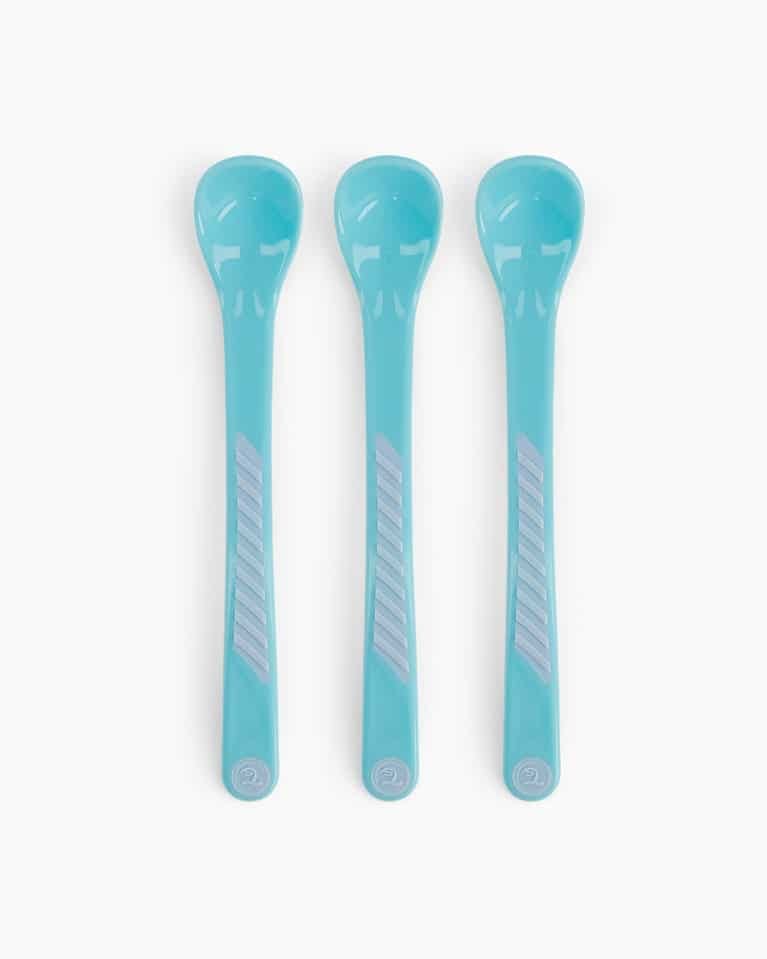 Twistshake Lot de 3 cuillères 4m+ Bleu