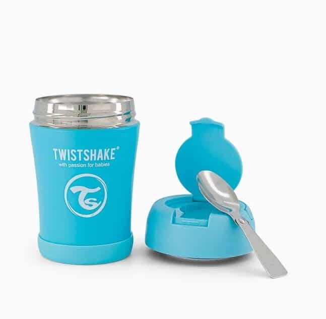 TwistShake Pot BabyFood 350 ml Bleu
