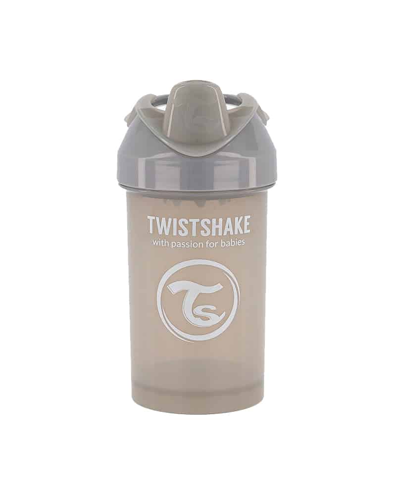 Twistshake Tasse À Bec Anti-Fuites 300ml Gris