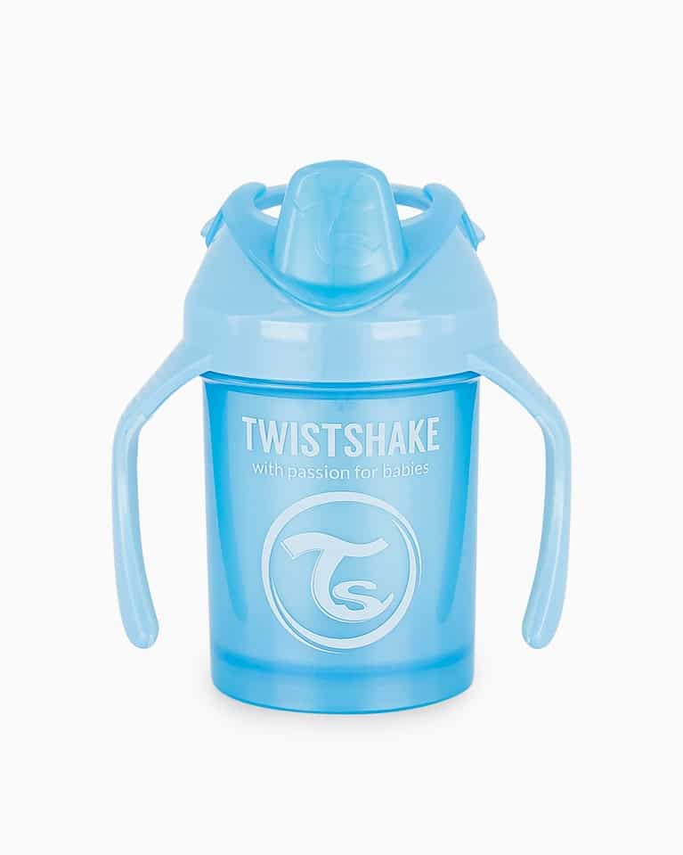 TwistShake – Tasse à bec anti-fuites Bleu 4m+