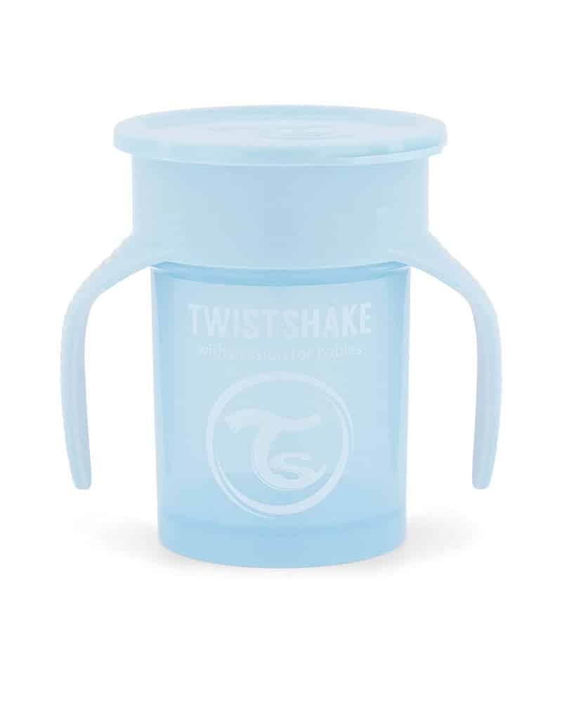 Twistshake Tasse d’entraînement 230ml Bleu Pastel