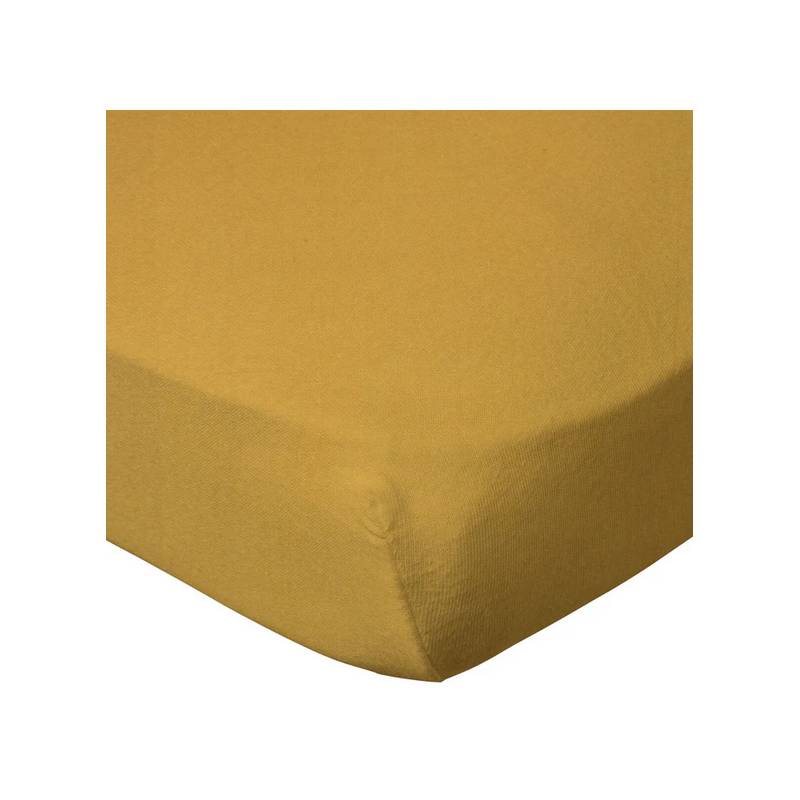 Babycalin Drap Housse Uni 70x140cm – Moutarde