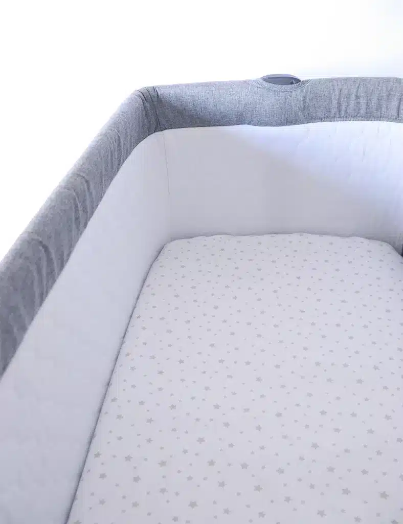Drap Housse cododo / berceau Etoiles Beige