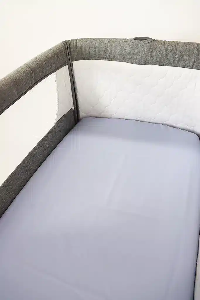 Drap Housse cododo / berceau Bleu Ciel