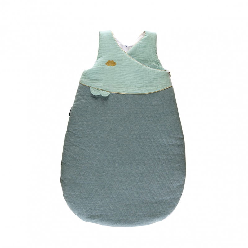 Candide Gigoteuse Jersey Matelassé 72cm Vert