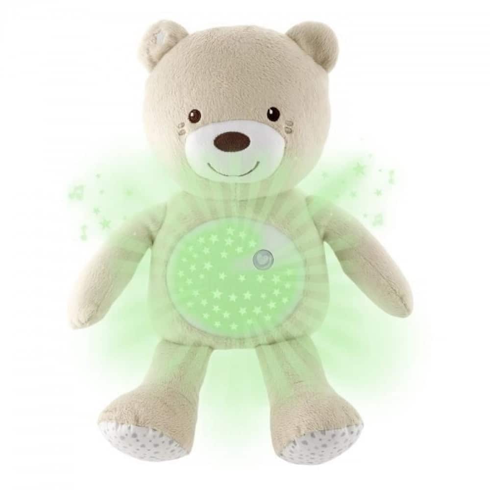 Chicco Ourson projecteur Baby Bear Gris FIRST DREAMS