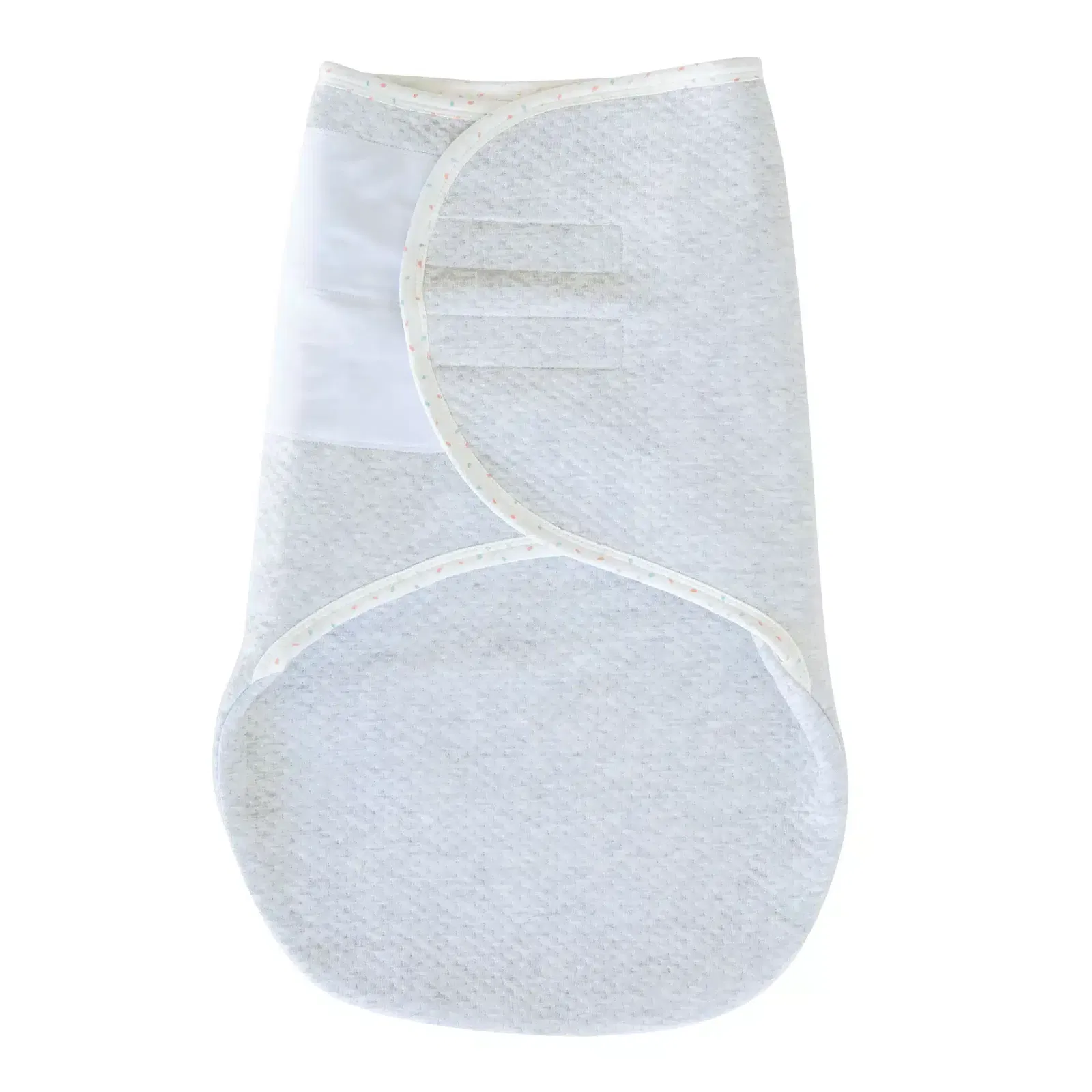 Domiva Couverture d’emmaillotage câlin naissance grise