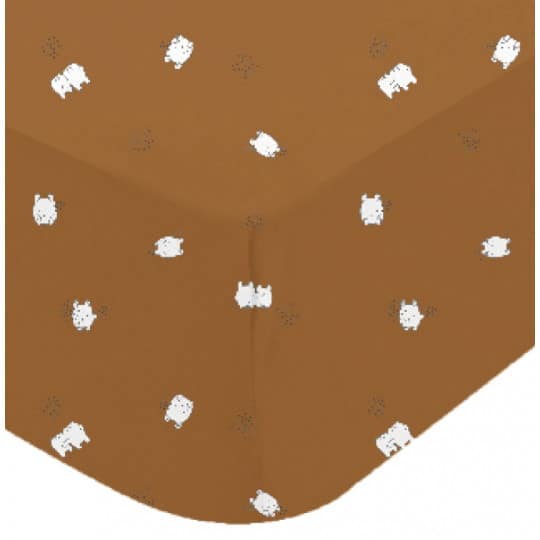 Domiva Drap housse Boubou Camel