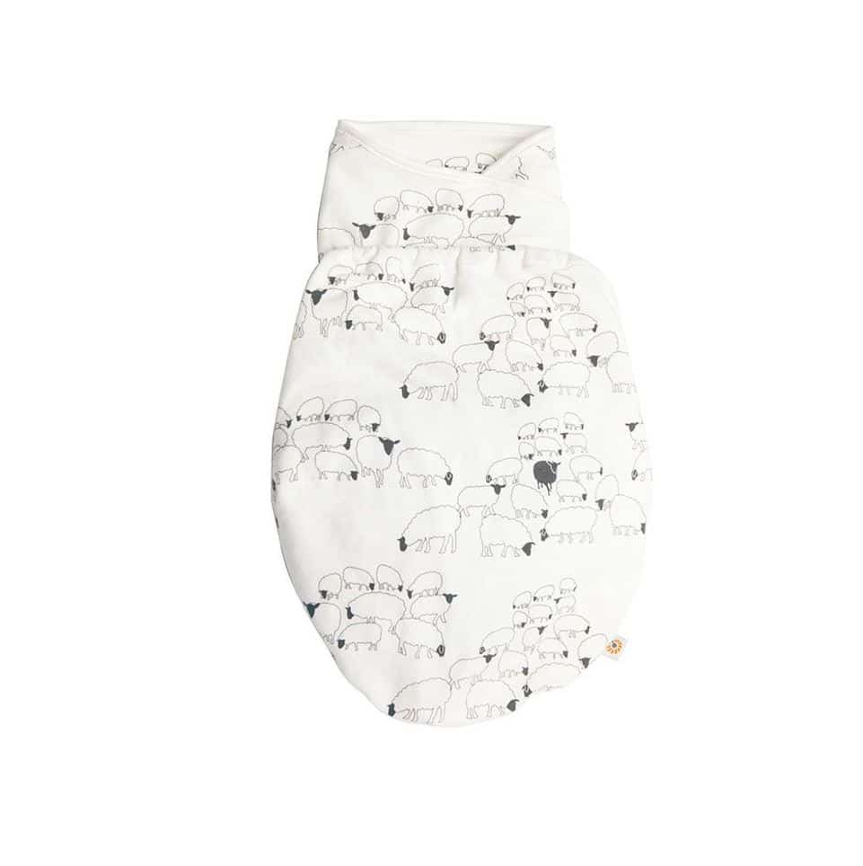 Ergobaby Couverture d’emmaillotage Moutons