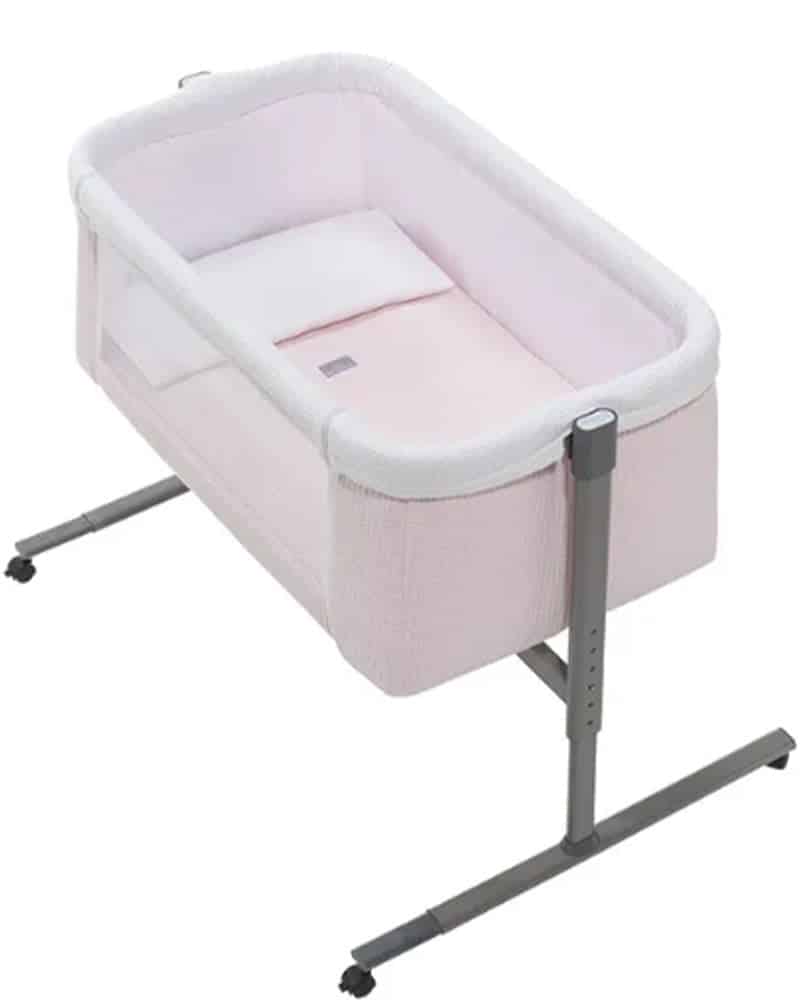 Interbaby Berceau Cododo avec Parure+Nacelle+Matelas – Rose