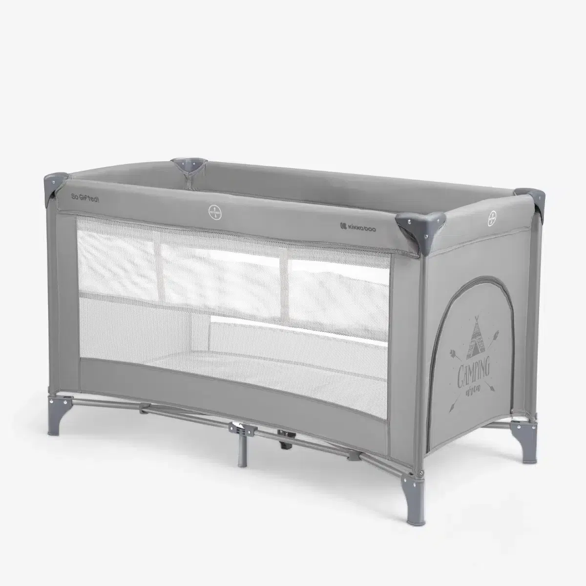 Kikkaboo Lit parapluie So Gifted Gris 2 niveaux