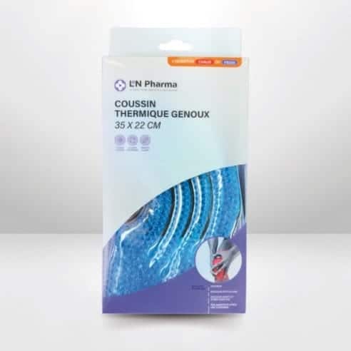 L2N Pharma Coussin thermique pour genoux 35 x 22 cm