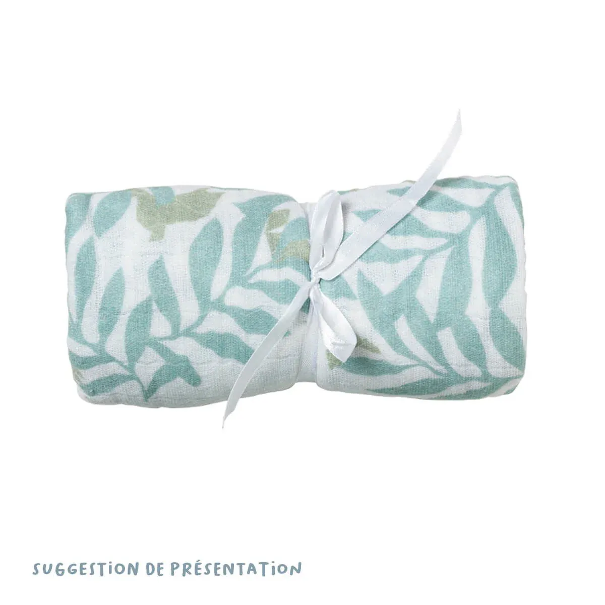 Little Band Lange bébé en coton Day Break – Maxi lange 110×110 cm