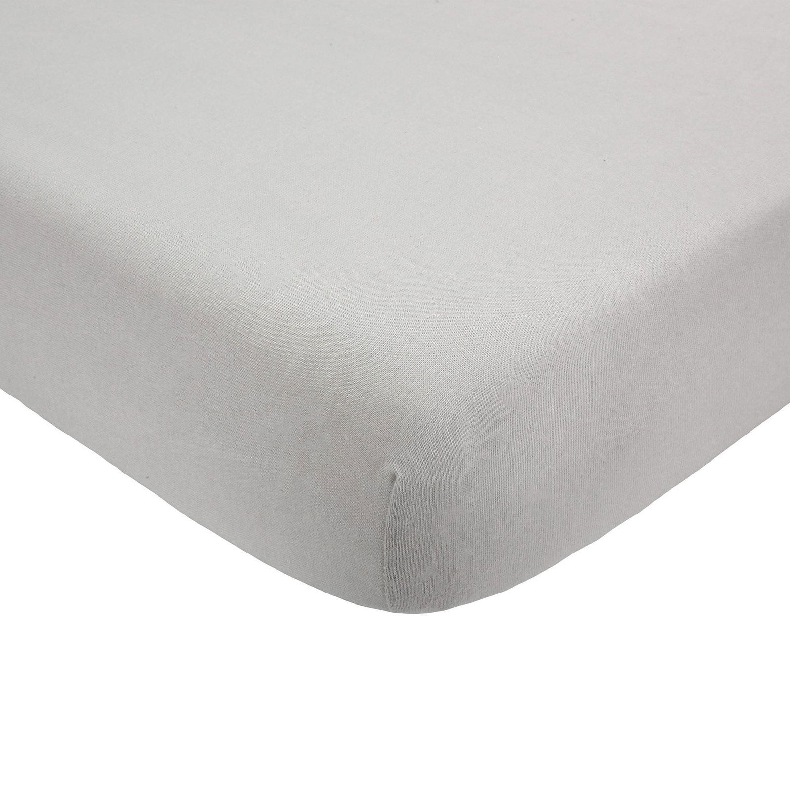 Trois kilos sept Drap housse gris 60 x 120 cm
