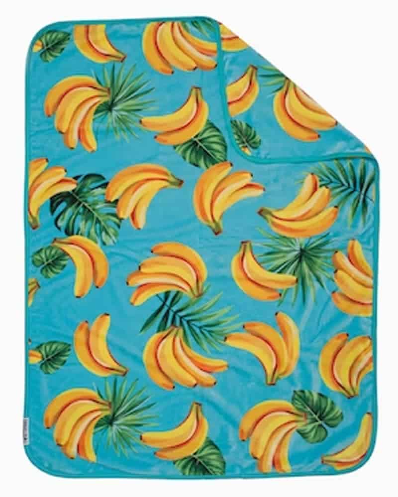 Twistshake Couvertures en velours Banane