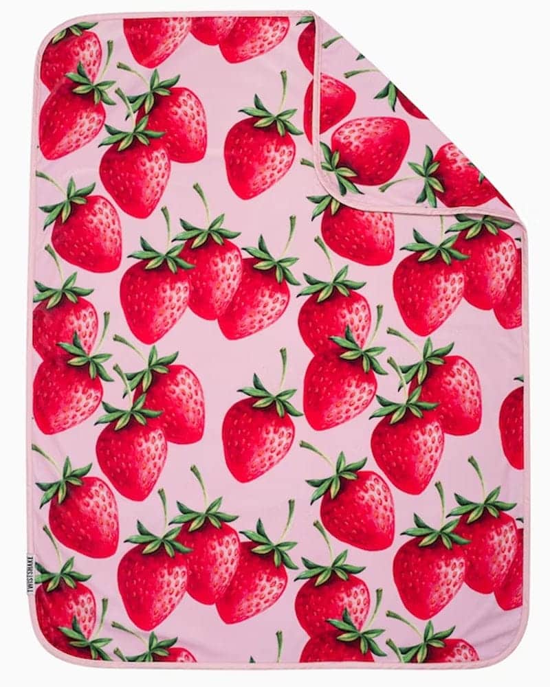 Twistshake Couvertures en velours Fraise