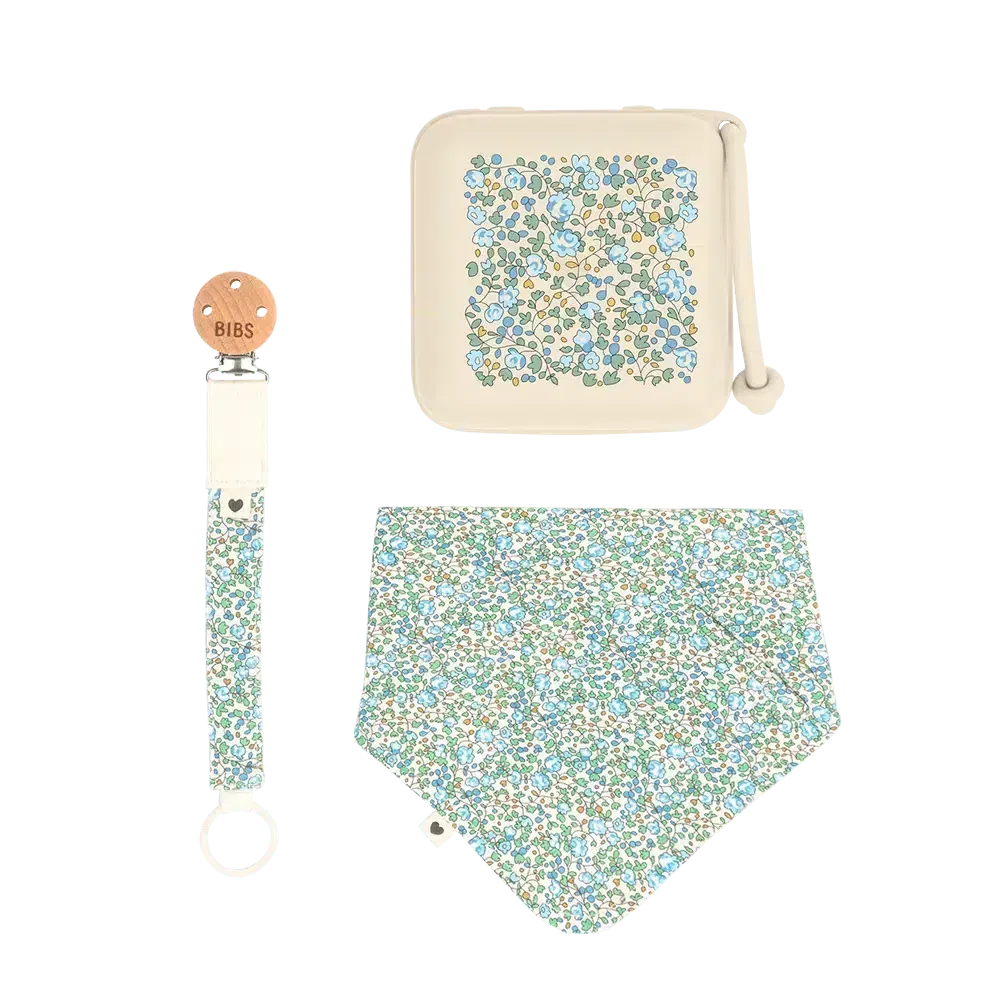 Bibs x Liberty Coffret Cadeau Baby Bundle Eloise – Ivory