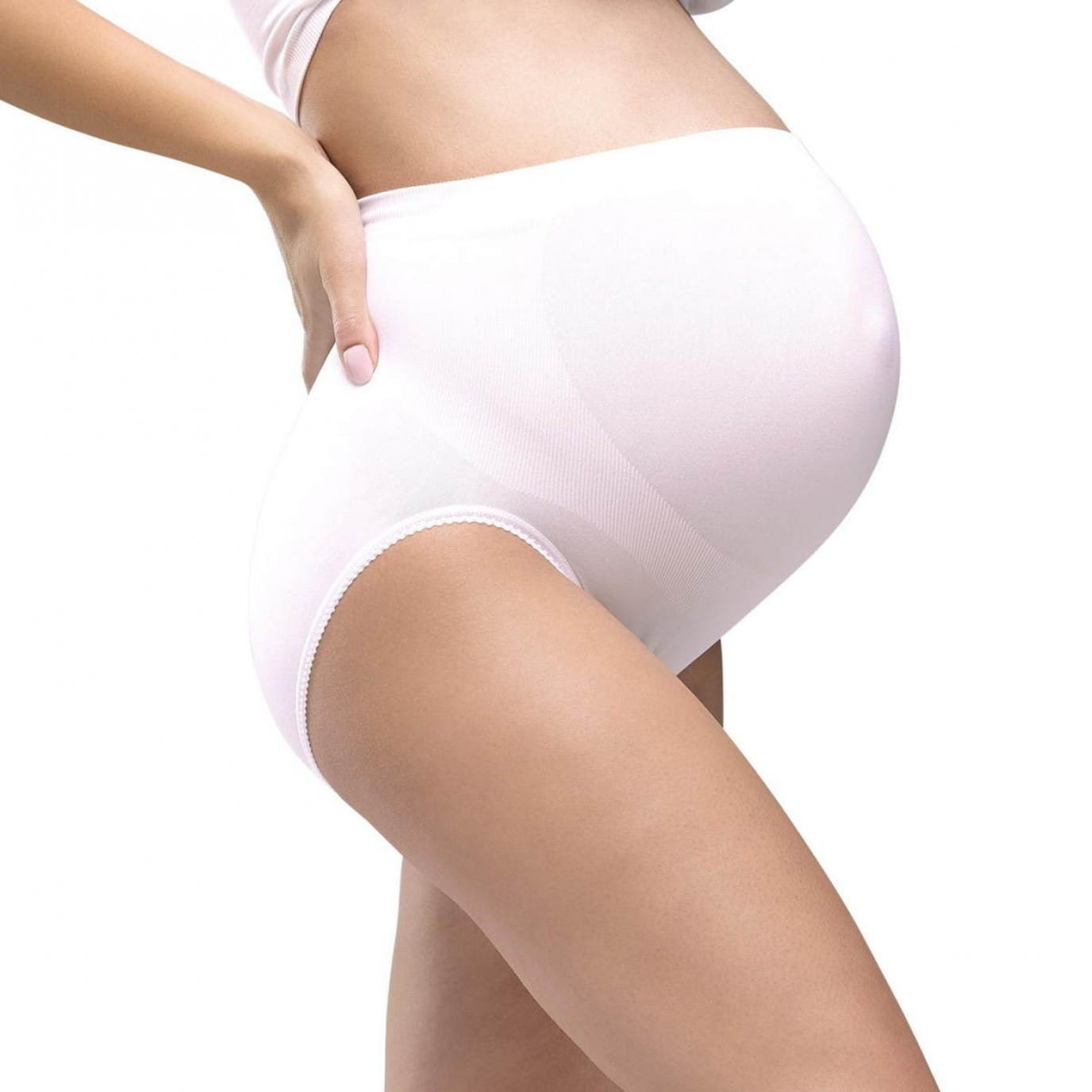 Carriwell Culotte de maintien sans coutures L – Blanche