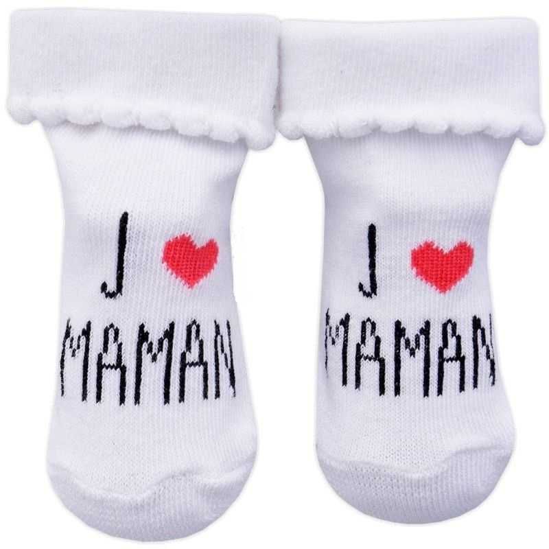 Chaussettes Bébé en Coton Premium Blanc 0-12 mois