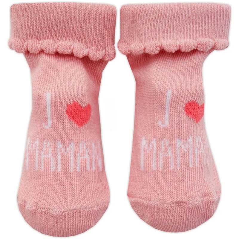 Chaussettes Bébé en Coton Premium Rose 0-12 mois