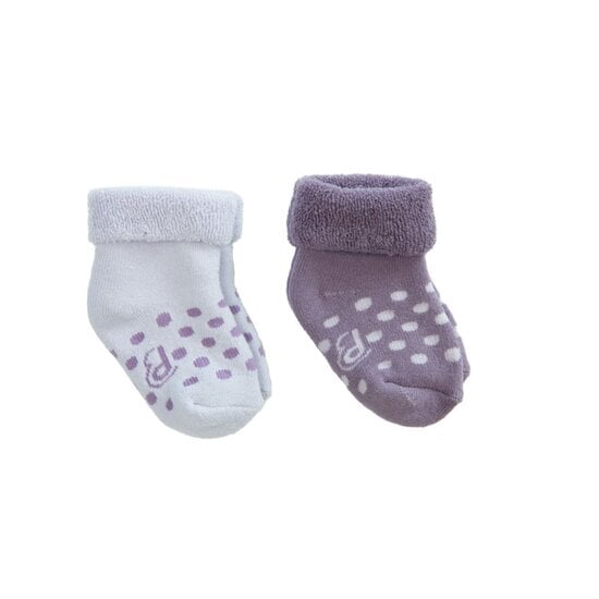 Domiva 2 Paires Chaussettes Lilas 0-6 mois