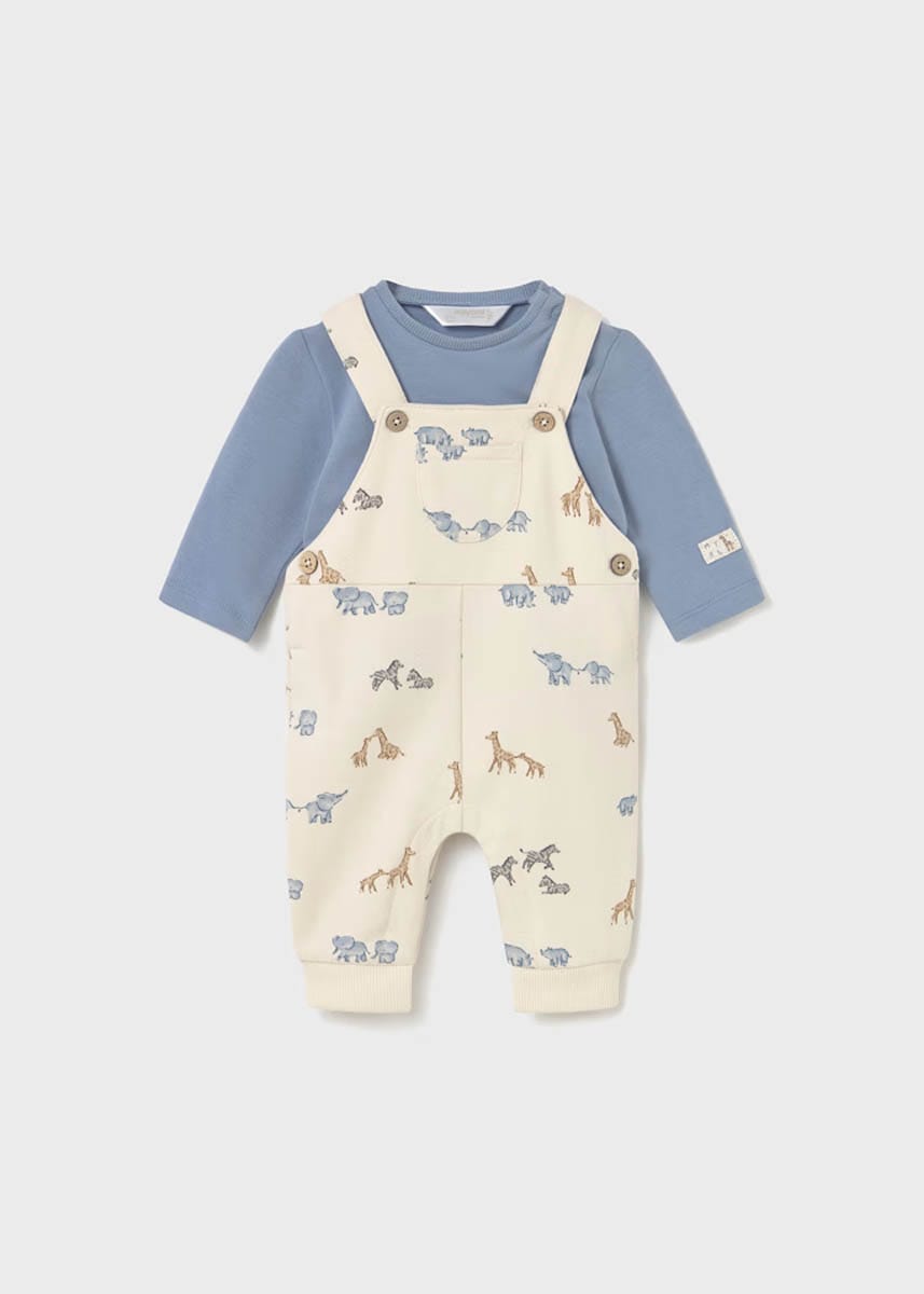 Mayoral Ensemble salopette et t-shirt – Taille 86 cm / 18m