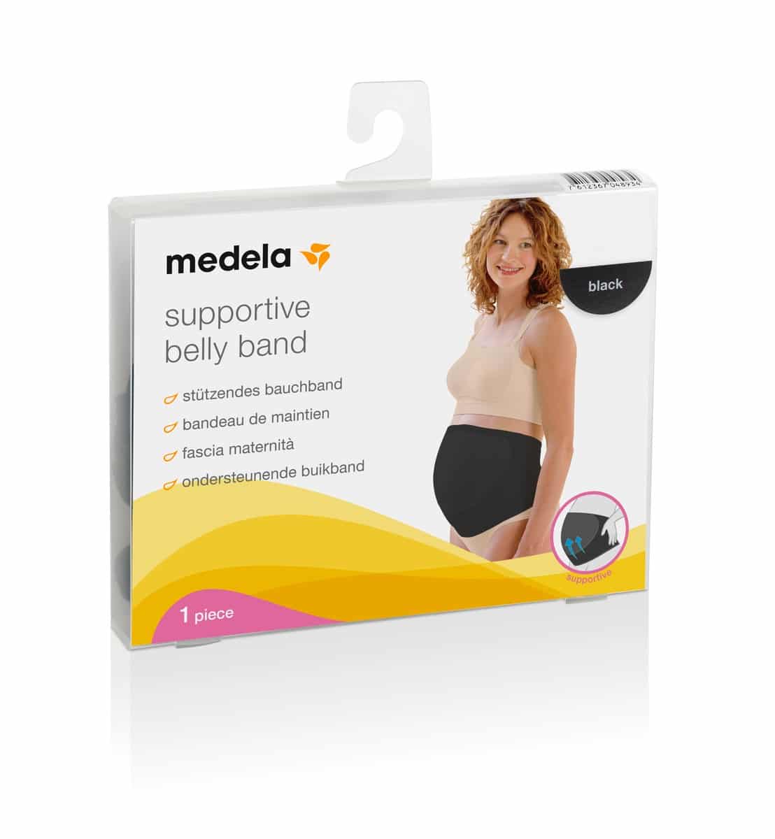Medela Ceinture grossesse Taille M Noir